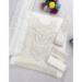 Picture of Georgette Off White Straight Cut Salwar Kameez