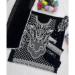 Picture of Amazing Georgette Black Straight Cut Salwar Kameez