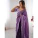 Picture of Fine Silk Dim Gray Saree