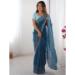 Picture of Radiant Silk Midnight Blue Saree