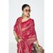 Picture of Bewitching Silk Pink Saree