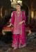 Picture of Elegant Chiffon Pink Straight Cut Salwar Kameez
