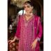 Picture of Elegant Chiffon Pink Straight Cut Salwar Kameez