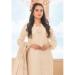 Picture of Shapely Cotton Burly Wood Straight Cut Salwar Kameez