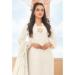 Picture of Appealing Cotton Beige Straight Cut Salwar Kameez