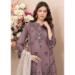 Picture of Sightly Cotton Grey Straight Cut Salwar Kameez