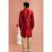 Picture of Sublime Silk Maroon Kurtas