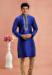 Picture of Shapely Silk Midnight Blue Kurtas