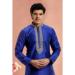 Picture of Shapely Silk Midnight Blue Kurtas