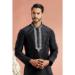 Picture of Wonderful Silk Black Kurtas