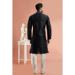 Picture of Wonderful Silk Black Kurtas