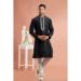 Picture of Wonderful Silk Black Kurtas