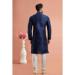 Picture of Alluring Silk Navy Blue Kurtas