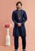 Picture of Alluring Silk Midnight Blue Kurtas