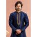 Picture of Alluring Silk Midnight Blue Kurtas