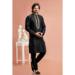 Picture of Taking Silk Black Kurtas