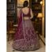 Picture of Radiant Net Saddle Brown Lehenga Choli
