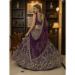 Picture of Nice Net Dim Gray Lehenga Choli