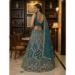 Picture of Taking Net Dark Slate Grey Lehenga Choli
