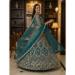 Picture of Taking Net Dark Slate Grey Lehenga Choli