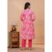 Picture of Rayon & Cotton Light Coral Readymade Salwar Kameez
