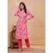 Picture of Rayon & Cotton Light Coral Readymade Salwar Kameez