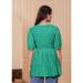 Picture of Graceful Rayon Dark Turquoise Kurtis & Tunic
