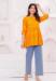 Picture of Ravishing Rayon Orange Kurtis & Tunic