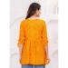 Picture of Ravishing Rayon Orange Kurtis & Tunic