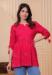 Picture of Appealing Rayon Deep Pink Kurtis & Tunic