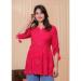 Picture of Appealing Rayon Deep Pink Kurtis & Tunic