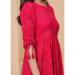 Picture of Appealing Rayon Deep Pink Kurtis & Tunic