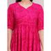 Picture of Well Formed Rayon Deep Pink Kurtis & Tunic