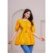 Picture of Beauteous Rayon Orange Kurtis & Tunic