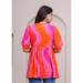Picture of Shapely Rayon Hot Pink Kurtis & Tunic