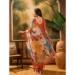 Picture of Stunning Cotton & Linen Fire Brick Saree