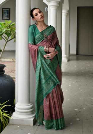 Picture of Lovely Silk Dark Slate Grey Saree