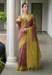 Picture of Excellent Silk Dark Olive Green Saree