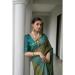 Picture of Taking Silk Dark Olive Green Saree