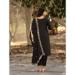Picture of Charming Rayon Black Readymade Salwar Kameez