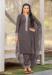 Picture of Bewitching Georgette Dim Gray Readymade Salwar Kameez