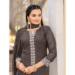 Picture of Bewitching Georgette Dim Gray Readymade Salwar Kameez