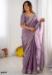 Picture of Bewitching Silk Violet Saree