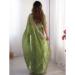 Picture of Delightful Silk Dark Olive Green Saree
