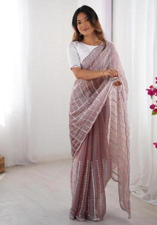 Picture of Sublime Silk Dark Olive Green Saree