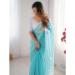 Picture of Pleasing Silk Light Blue Saree