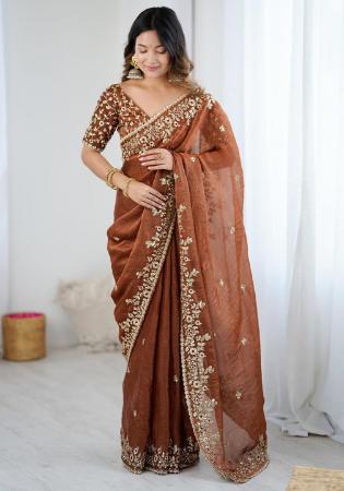 Picture of Wonderful Silk Sienna Saree