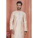 Picture of Ravishing Silk Off White Kurtas