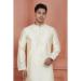 Picture of Grand Silk Off White Kurtas