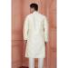 Picture of Grand Silk Off White Kurtas